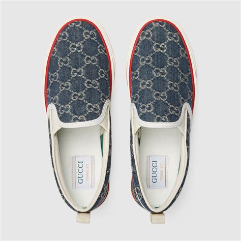 women's gucci tennis 1977 slip-on sneaker review|gucci tennis 1977 platform sneakers.